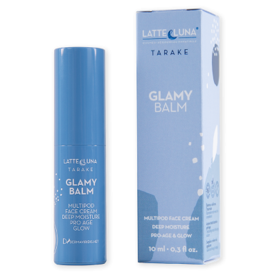 Glamy Balm - Stick viso labbra e collo idratante illuminante pro-age